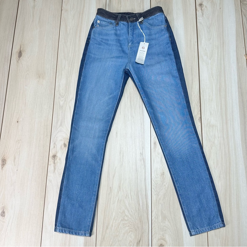 NEW AG Adriano Goldschmied‎ The Sophia Ankle High Waist Skinny Ankle Size 23